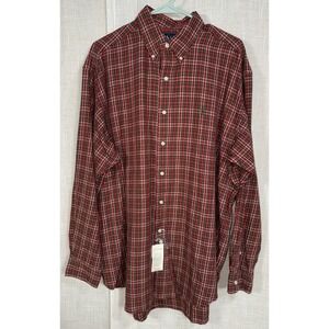 NWT Men's L Ralph Lauren Long Sleeve Button Down Blake Shirt Pony 100% Cotton